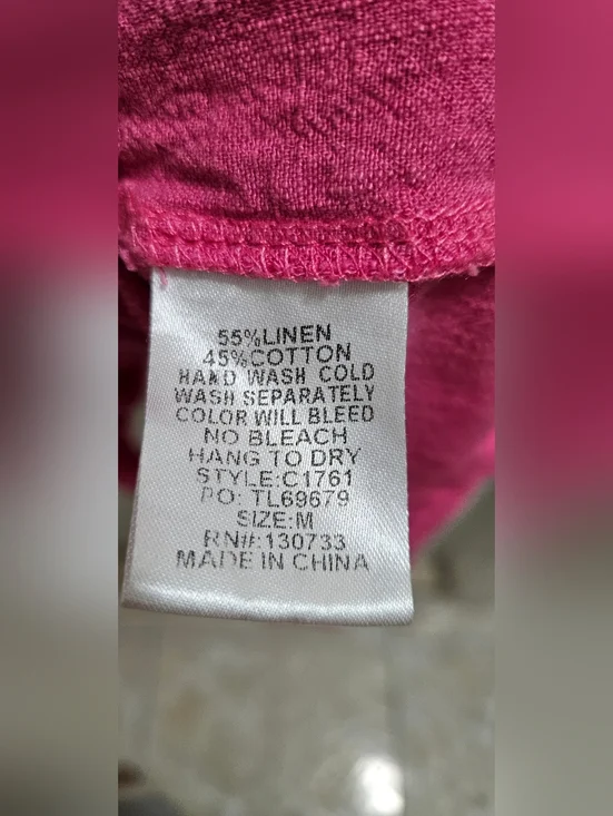 Umgee Pink V-Neck Ruffle Hem Mini Dress - Picture 5 of 8